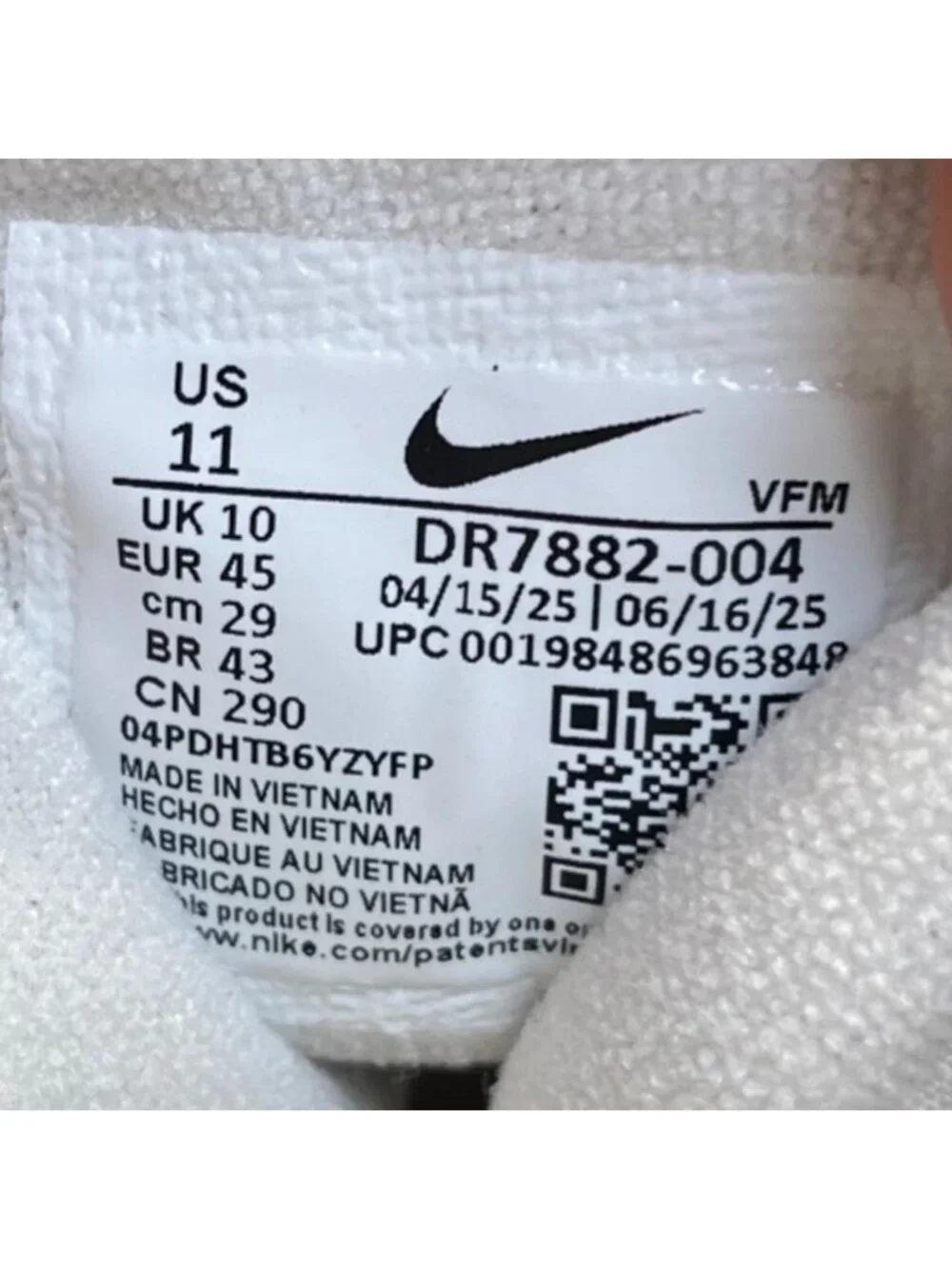 Nike Court Vision Mid Winterized Mens Size 11 Ivory Athletic Shoes Sneaker Boots